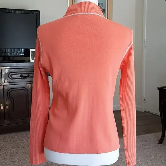 One Girl Who vintage peach top - Picture 4 of 10